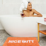 Nice Butt Bath Mat - Rust